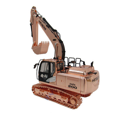 1:50 ZAXIS200-6 Excavator Construction Machine Equipment Diecast Model BRONZE