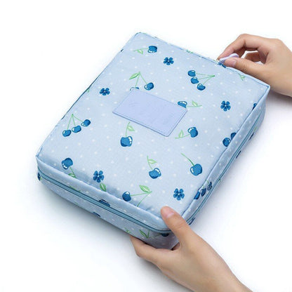 Travel Cosmetic Bag Women Toiletries Organizer Waterproof Storage Make Up Cases