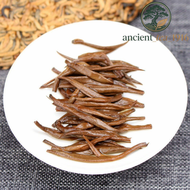 357g Nonpareil Yunnan Honey Flavor Golden Buds Dian Hong Black Tea Cake