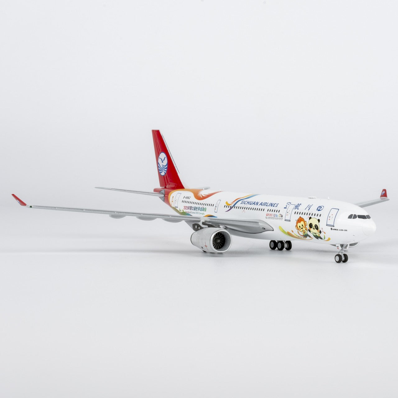 1:400 NGmodels Sichuan Airlines Airbus A330-200 Airplane Diecast Plane Model