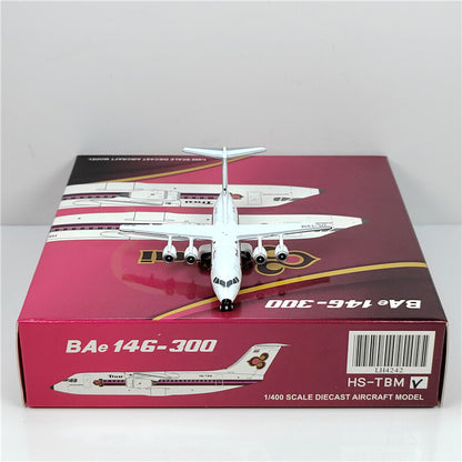 1:400 JC Wings Thai BAe 146-300 Passenger Plane Airplane Diecast Aircraft Model
