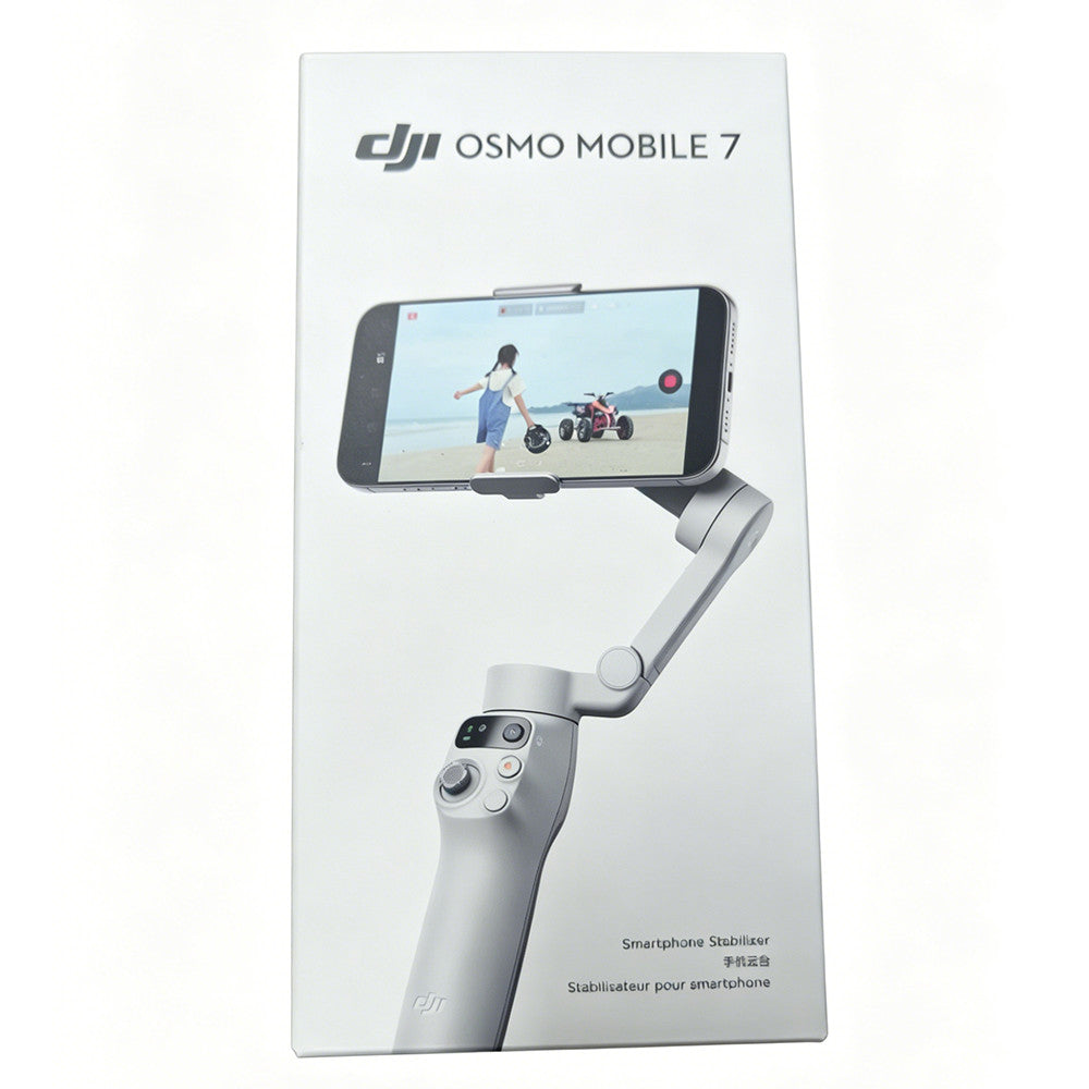 DJI Osmo Mobile 7 – 3‑Axis Phone Gimbal,10 h Battery,Magnetic Clamp,Quick Launch