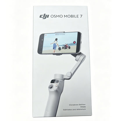 DJI Osmo Mobile 7 – 3‑Axis Phone Gimbal,10 h Battery,Magnetic Clamp,Quick Launch
