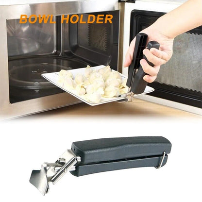 Soporte Sostenedor de Olla Herramienta Seguridad de Quemaduras Pinza Para Cocina