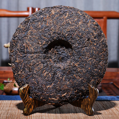 357g Chinese Yunnan Pu-erh Cooked Tea Banzhang Ripe Puerh Tea Cake Healthy Drink