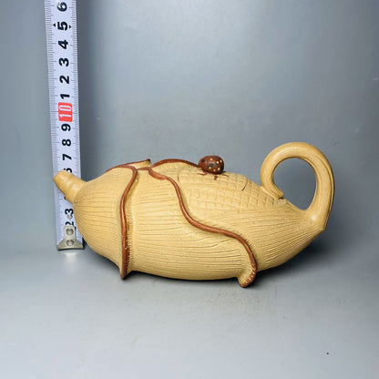 Vintage Chinese Yixing Purple Clay Teapot Zisha Ceremony Exquisite Teaware Art