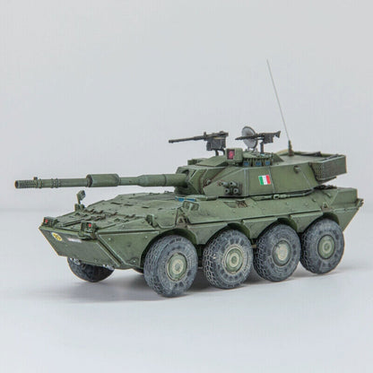 1/72 AM Italian Centaur Tank Destroyer Armored Vehicle 120MM/L45 Finished Model