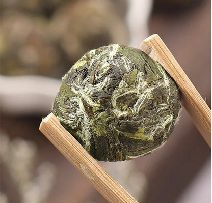 250g Mini pearl bai mu dan white cake,Chinese white tea balls,Pai Mu Tan tee