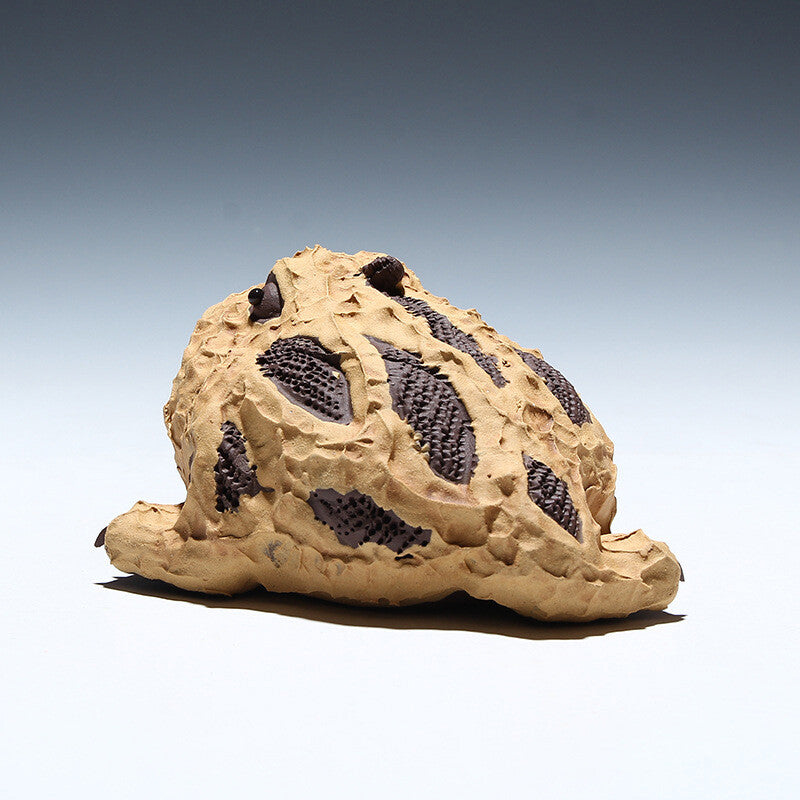 Creative Tea Pet Home Garden Decoration Toad Statue Yixing Zisha Tea Play Mascot