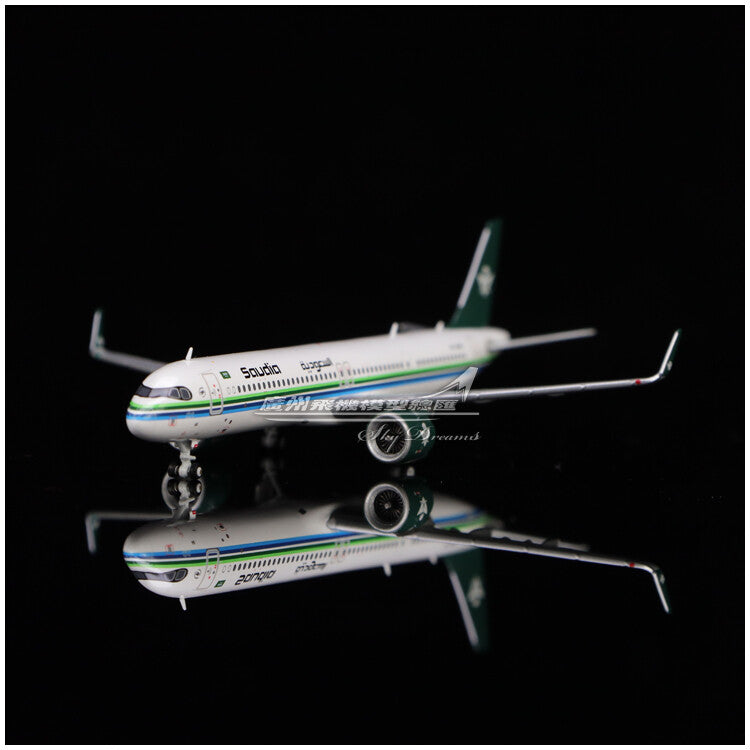 1:400 JC Wings Saudia Airbus A321neo Passenger Airplane Diecast Aircraft Model