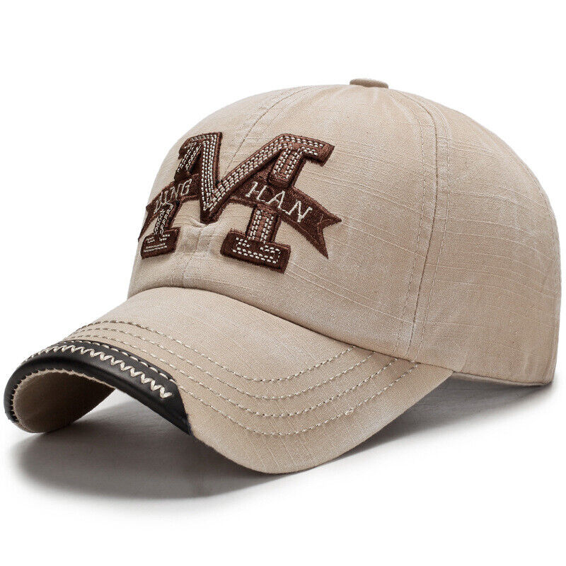 Adjustable Unisex Baseball Cap Hip Hop Caps Letters Cap Peaked Cap Sun Hat