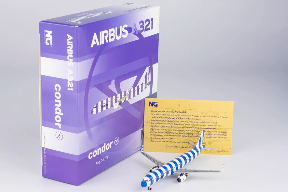 1:400 NG Model Condor AIRBUS A321 Passenger Airplane Diecast Aircraft Model
