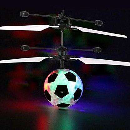 Magic Flying Hover Ball with Lights, Fun Helicopter Gadget Toy Hovers Above Y...