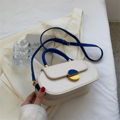 Candy Color Small Handbags Leather Shoulder Messenger Bags Women Crossbody Bags