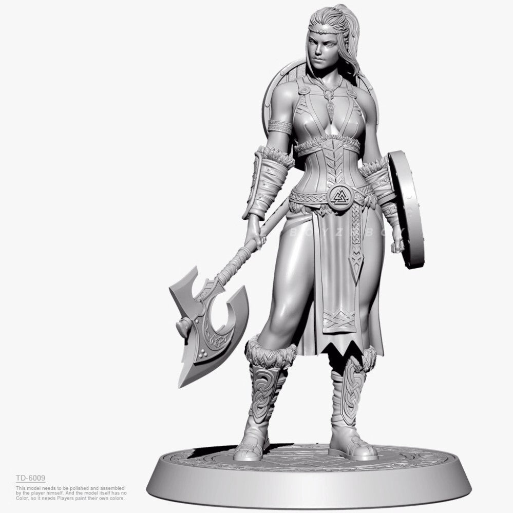 1/35 resin figure model kit Sera Northern Female General Unassembled Unpainted