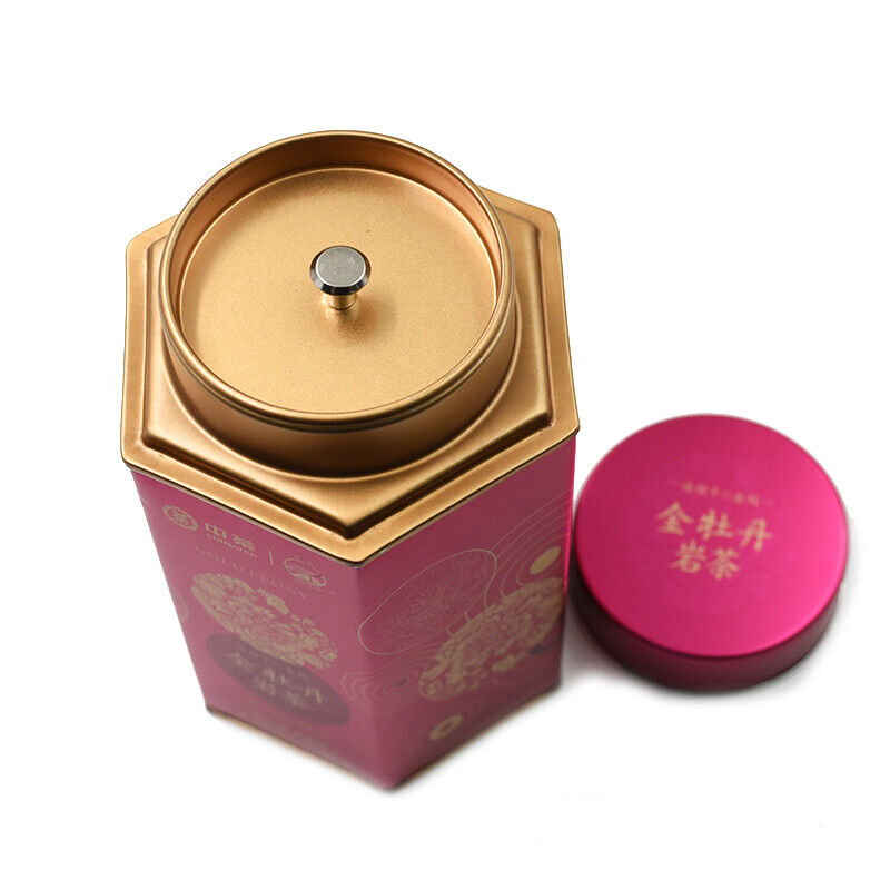 Sea Dyke Gold Peony Jin Mu Dan Roasted Fujian Wuyi Rock Tea Oolong Tea 100g Tin