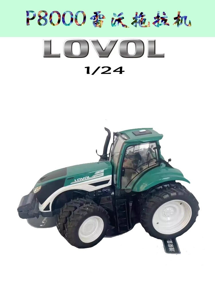 1:24 LOVOL P8000 Tractor Vehicles Construction Equipment Machine Diecast Model