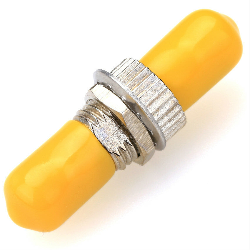 10pcs ST Fiber Optic Adapter Coupler Flange ST-ST Singlemode Fiber Connector