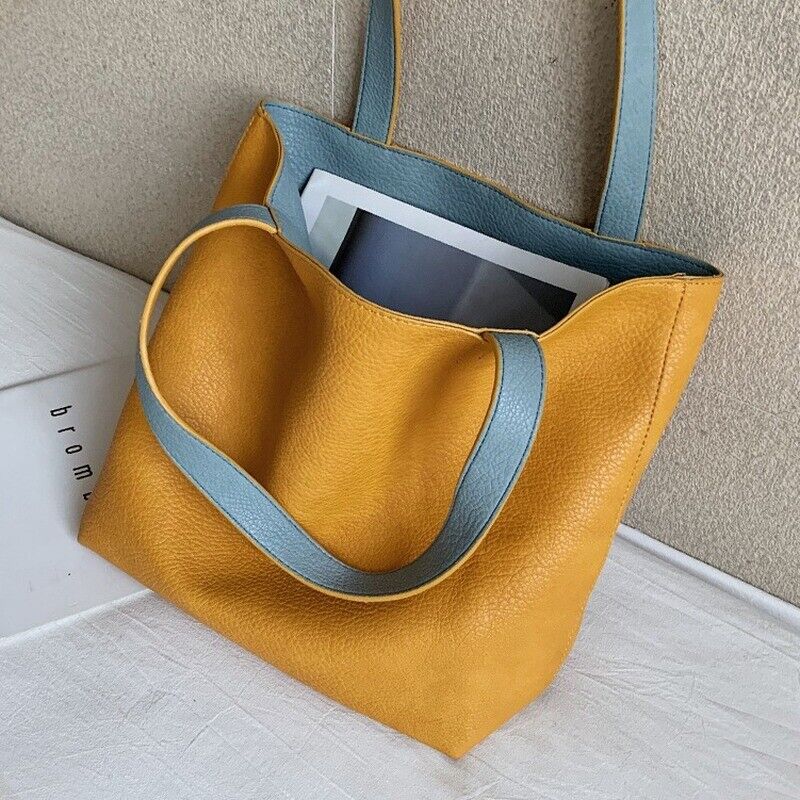 Ladies Handbag Shoulder Bag Versatile Double-sided Tote Bag Underarm Bag
