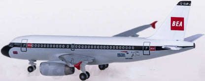 1:500 Herpa BEA BRITISH AIRWAYS AIRBUS A319 Passenger Airplane Diecast Model