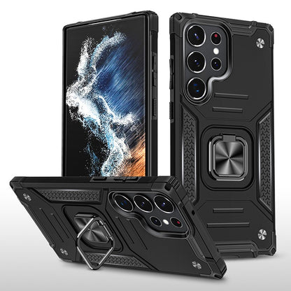 Suitable for Samsung S20 Keng armored sergeant anti-fall ring mobile phone case