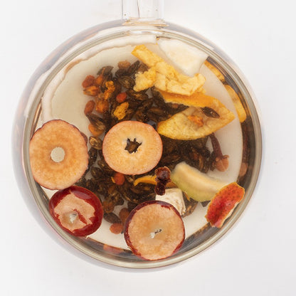 100g Lilac Sea Buckthorn Tea Hawthorn Poria Health-preserving Tea Herbal Tea