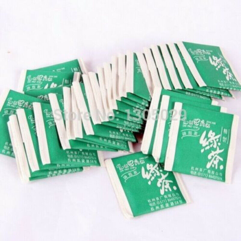 Chinese Green Tea Dragon Well Green Tea Longjing Tea Bag 2g*100 Teabags 200g Bag