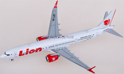 for NG Models for Lion Air for Boeing 737 MAX 9 PK-LRF 1:400 Airplane Model