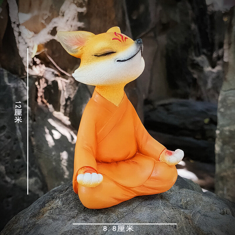 Weasel Figure Decoration Office Home Tabletop Offering Decoration Gift Tea Pet