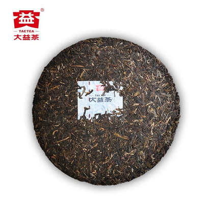 2021 TAETEA Raw Pu'er Tea Dayi Jade Leng Cui Batch 2101 Puer Pu-erh Raw Tea,357g