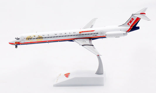 1:200 JC Wings TRANS WORLD MD-83 Passenger Airplane Diecast Aircraft Model