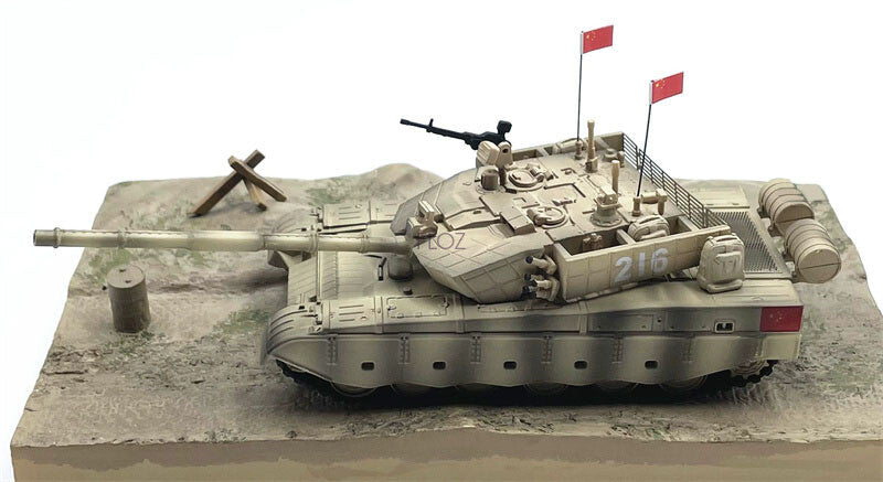 FLOZ ZTZ-99A Tank Desert Painting Scene Set Random body number 1/72 Tank Model