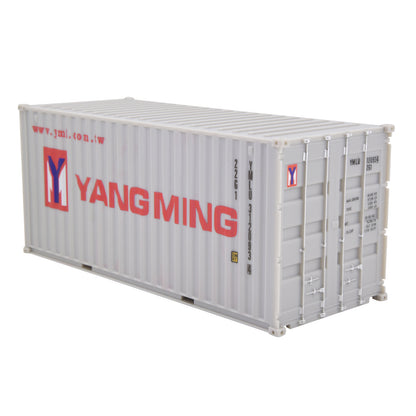 1:35 YANG MING 20GP Shipping Container Model Plastic Office Home Decorate Toy