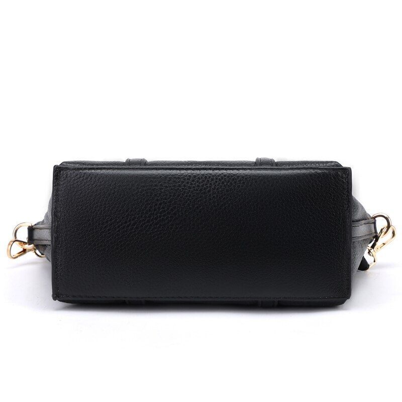 Genuine Leather Shoulder Bag Crossbody Handbag Totes Messenger Purse 20*17*9 CM