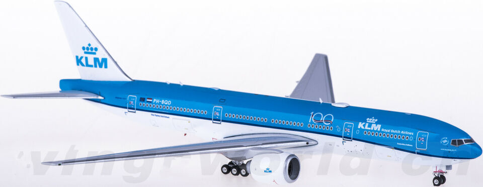 1:400 Phoenix KLM BOEING 777-200 Passenger Aircraft Plane Diecast Airplane Model