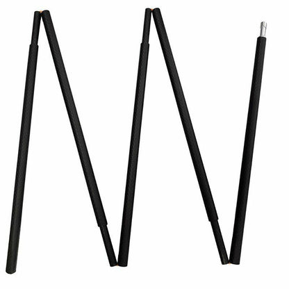 126/125cm Carbon Fiber Ultralight Pyramid Tent Double Straight Pole Camping 2PCS
