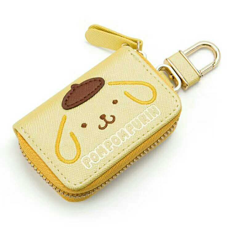 New Melody Cinnamoroll Cartoon Car Key Bag Cute and Fashionable PU Zipper