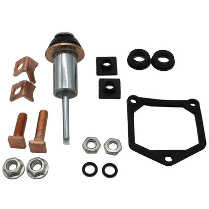 228000-6660 Starter Solenoid Repair Rebuild Kit Plunger Contacts Set For Subaru