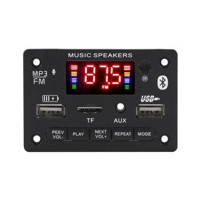 FM Bluetooth Car Audio MP3 Decoder Board With Remote Control & 4* Cable Core