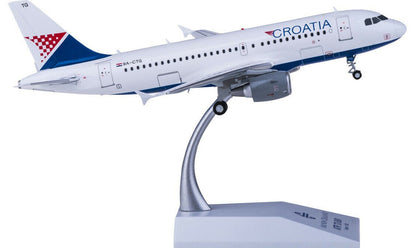 1:200 JC Wings CROATIA AIRBUS A319 Passenger Aircraft Diecast Airplane Model