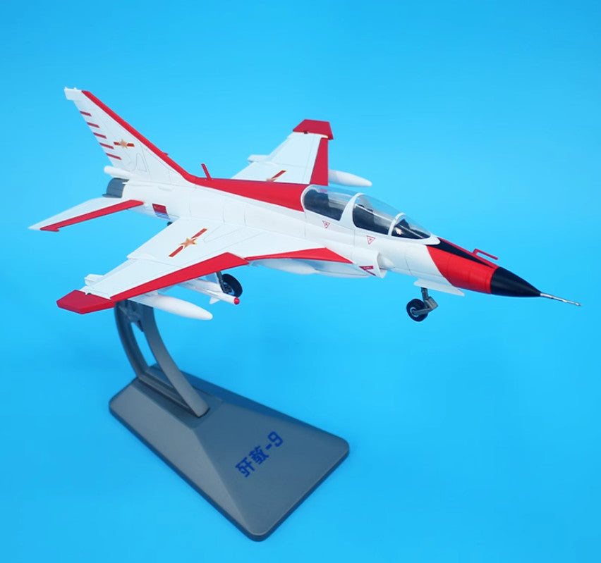 1:48 35CM JL-9 NAVY Fighter Trainer Aircraft Jet Diecast Military Plane Model