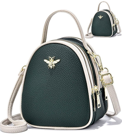 Women Shell Handbag Shoulder Crossbody Bag PU Satchel Quilted Purse Tote Gift