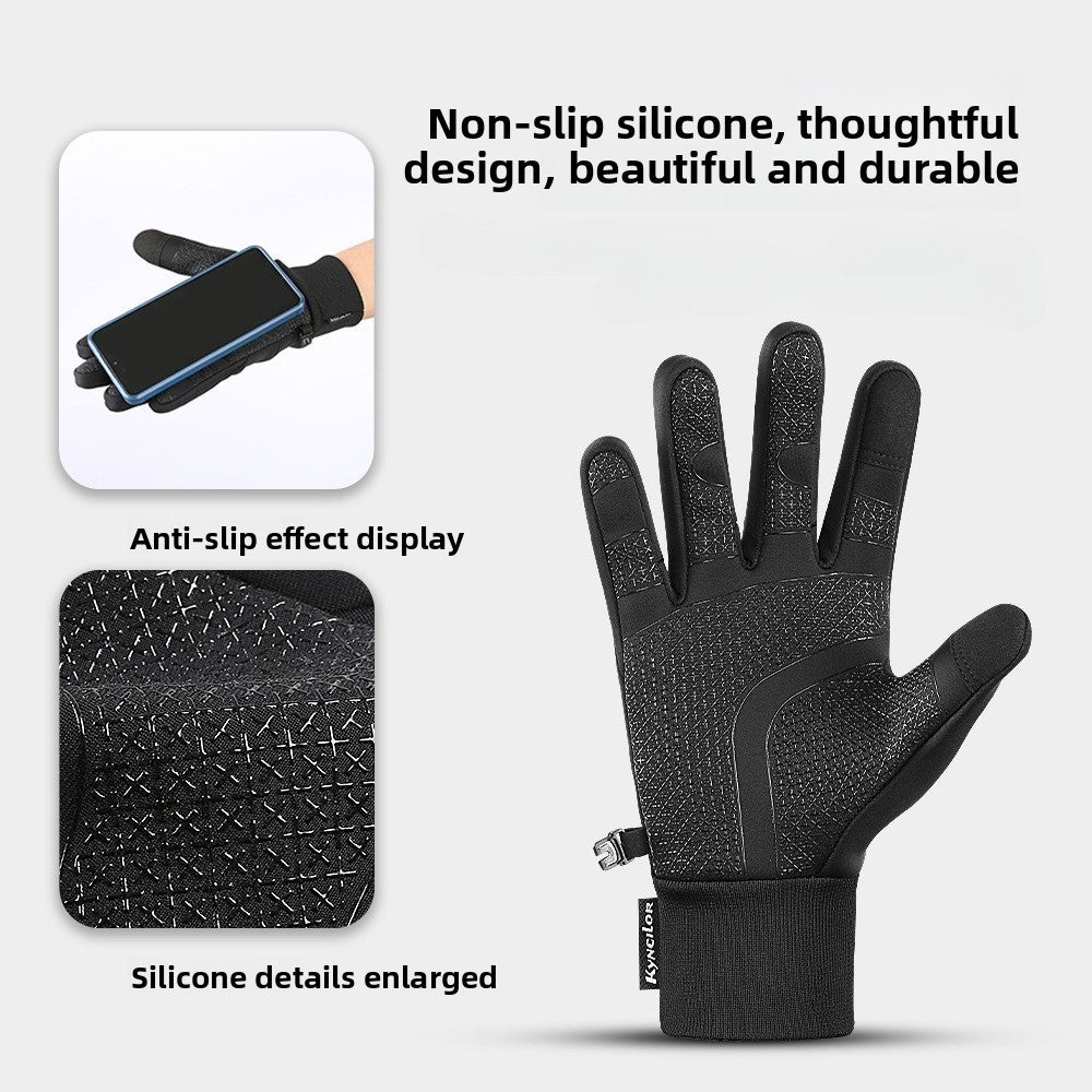 Hot selling outdoor thick warm gloves, skiing and cycling gloves - USA