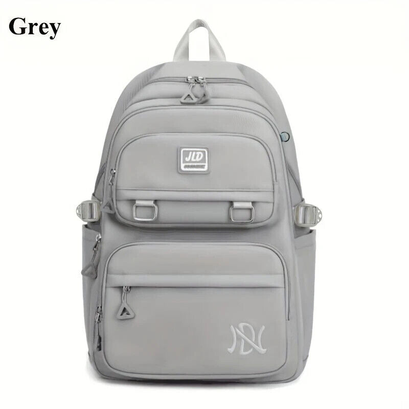 Students Backpack Nylon Double Shoulder Bag Fashion Travel College Bag