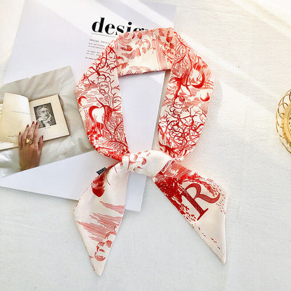 Handbag Handle Ribbon Scarf Band Hair Head Neck Neckerchief Retro Hair Ribbons