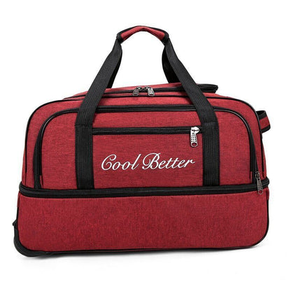Travel Trolley BagTravel Bag Men Luggage Backpack Outdoors Trip