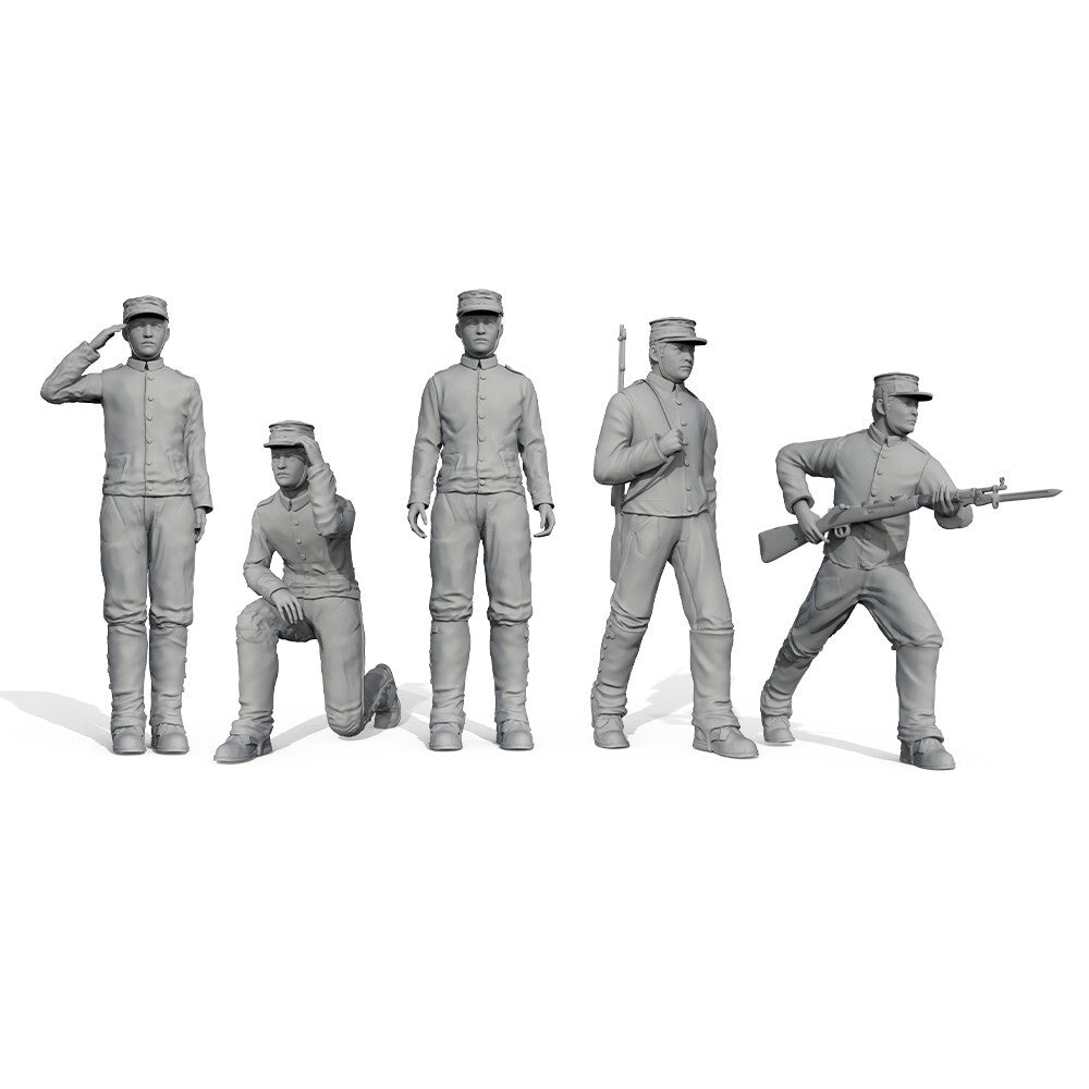 SSMODEL SSTR160910 1/160 Model Upgrade Parts Army Model Japan Soldiers