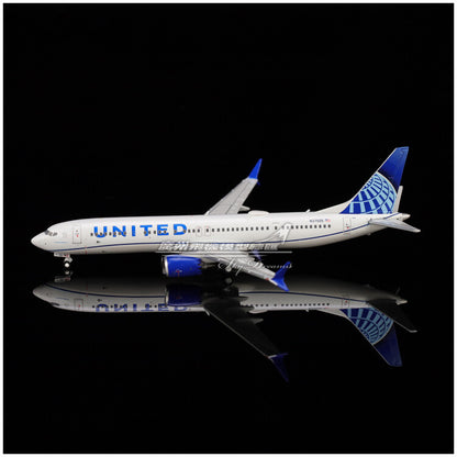 1:400 GeminiJets UNITED BOEING 737 MAX 9 Passenger Airplane Diecast Plane Model