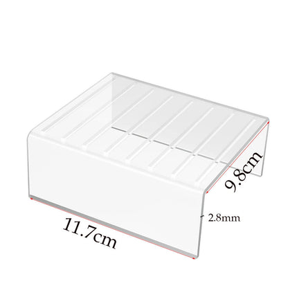 Jewelry Display Board Clear Acrylic Earrings Nose Tongue Studs Organizer Holders
