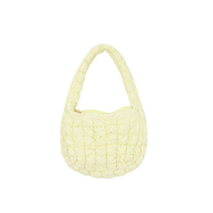 Pleated Cloud Bag Large Fashionable Down Dumpling Candy Underarm Bag 31*7*24.5CM